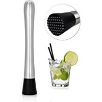 Grannys Kitchen Mortero Profesional de Barman para Cocteles - Cocktail Muddler de Barra para Mojitos Coctel en Acero…